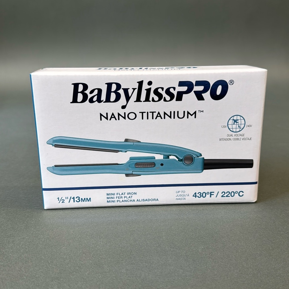 Babyliss Pro Nano Titanium Mini Flat Iron